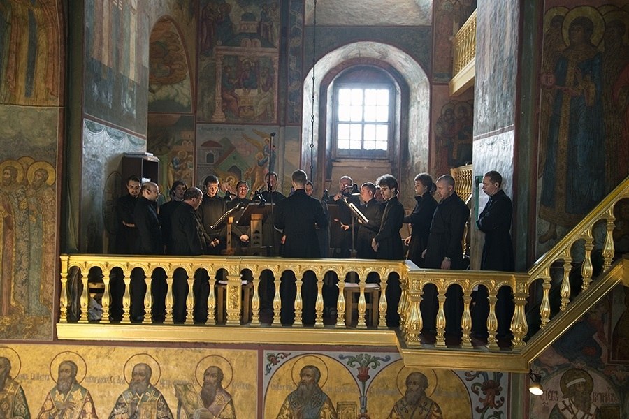 Хор Новоспасского монастыря
